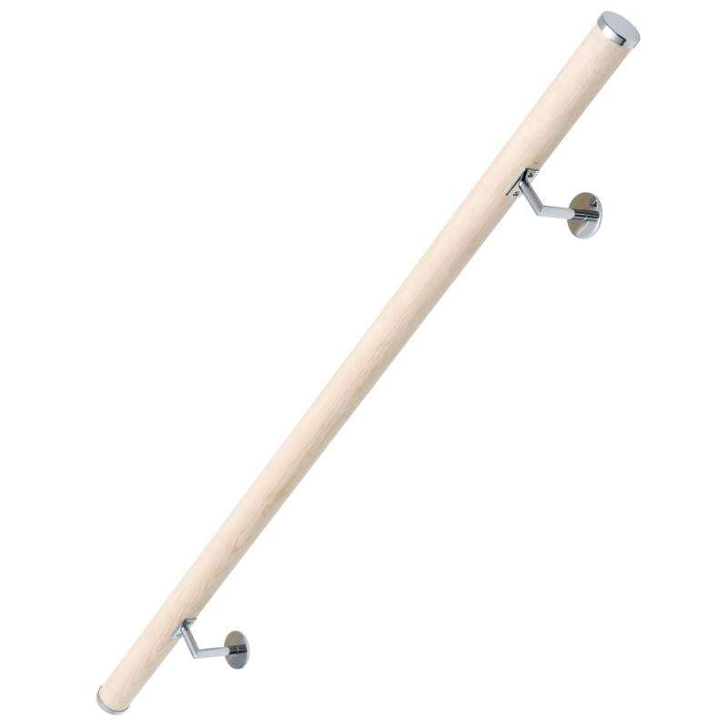 Image du produit Rampe d'Escalier - Rond &Oslash; 45 mm - Pin - 100 cm & 270 cm