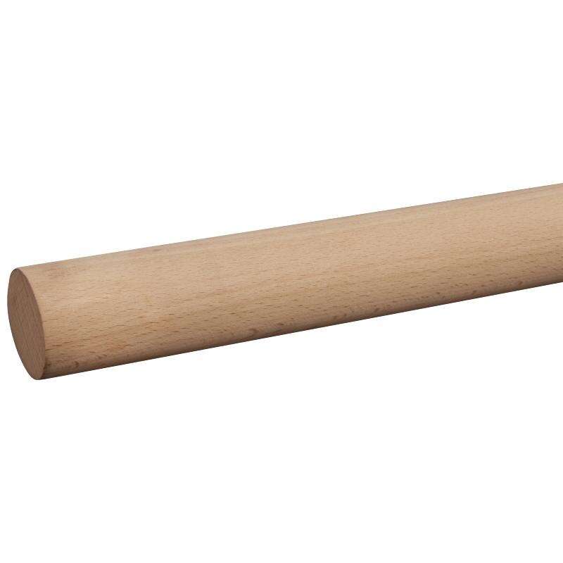 Image du produit Rampe d'Escalier - Rond &Oslash; 45 mm - H&ecirc;tre - 270 cm