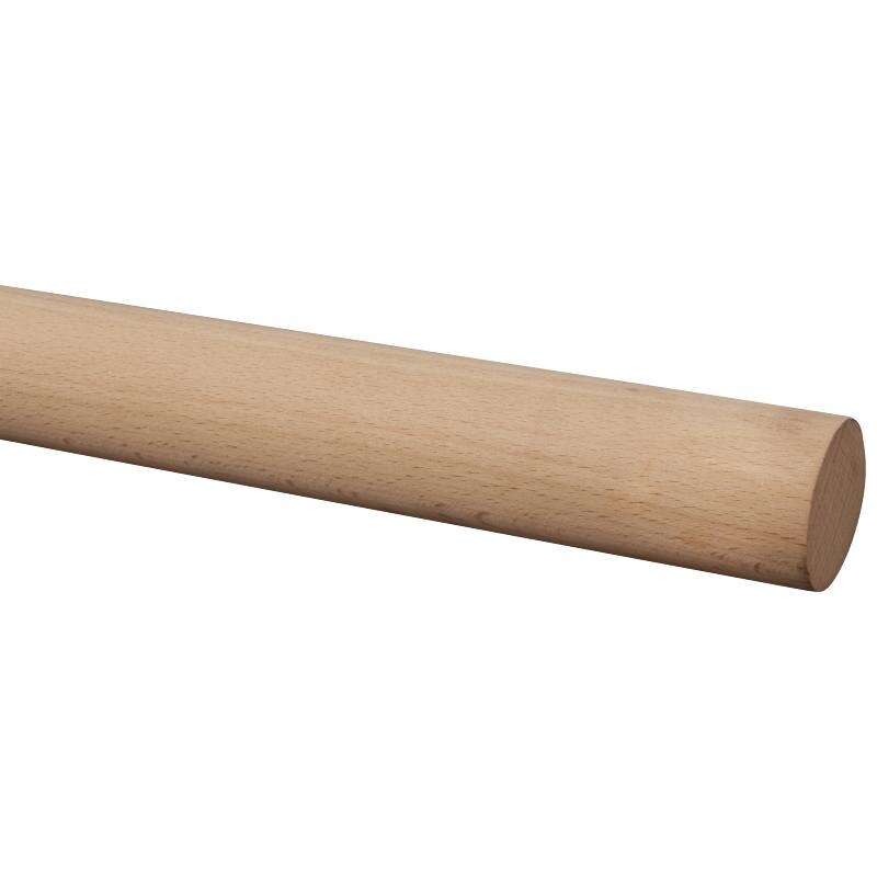 Image du produit Rampe d'Escalier - Rond &Oslash; 45 mm - H&ecirc;tre - 270 cm