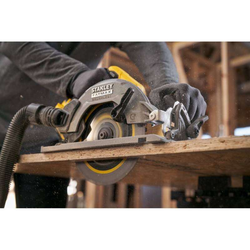 Image du produit STANLEY - V20 18V Scie circulaire 190mm Brushless (avec batterie 4.0Ah et chargeur) [0]