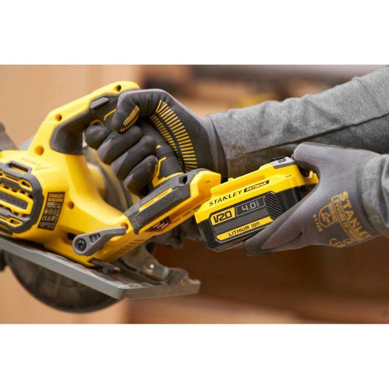 Image du produit STANLEY - V20 18V Scie circulaire 190mm Brushless (avec batterie 4.0Ah et chargeur) [0]