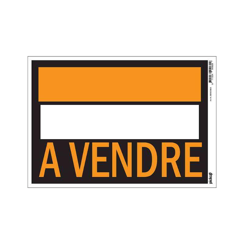Image du produit Affiche Plastifi&eacute;e "A VENDRE" 330x230mm