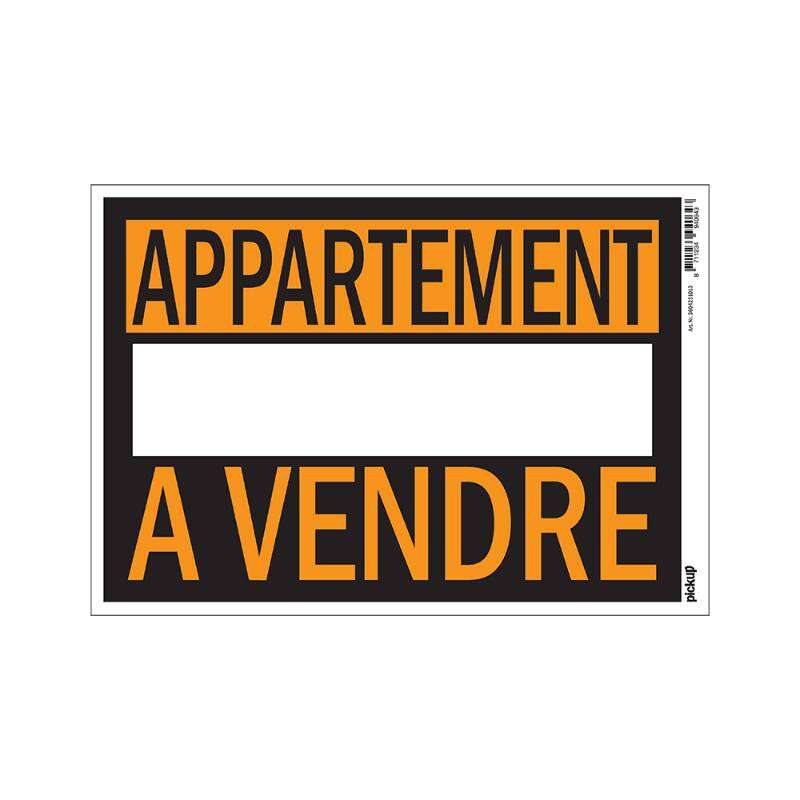 Image du produit Affiche Plastifi&eacute;e "APPARTEMENT A VENDRE" 330x230mm