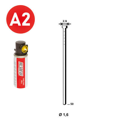 Image du produit Alsafix&reg;- Brads 20&deg; - Inox (2000 pcs)