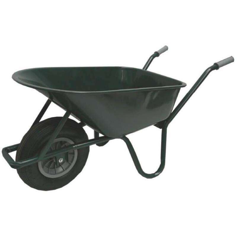 Image du produit Brouette 85l peint jante pvc/2ply gris