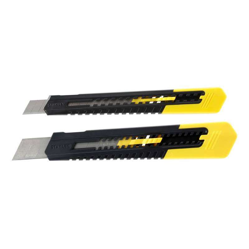 Image du produit STANLEY - Cutter 18 mm (+ gratuit 9 mm) (PROMO TEMPORAIRE)