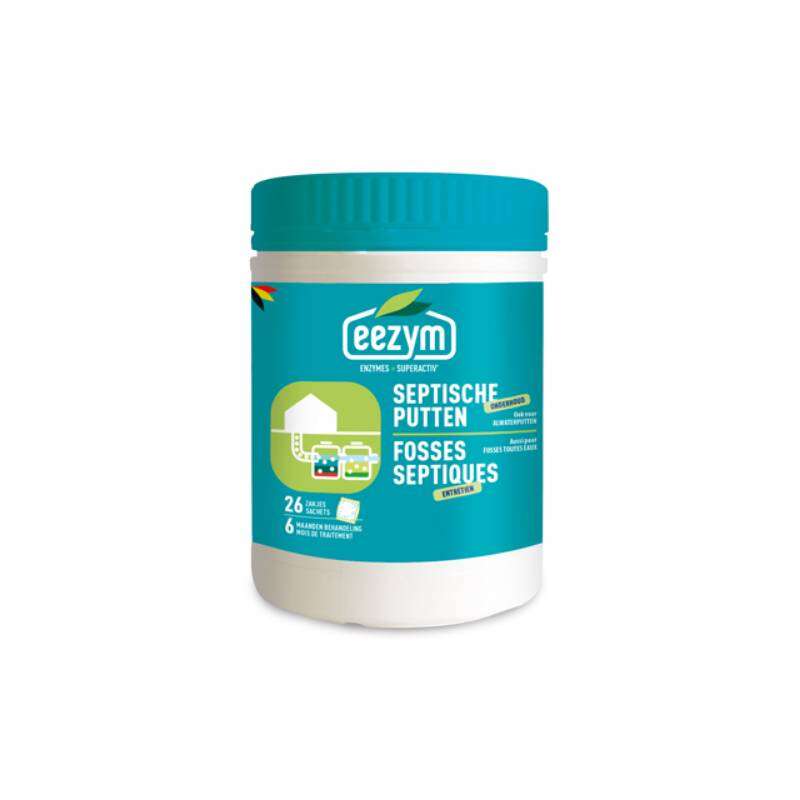 Image du produit Eezym - Entretien Fosses septiques (26 sachets) (650 g) (POU2017)
