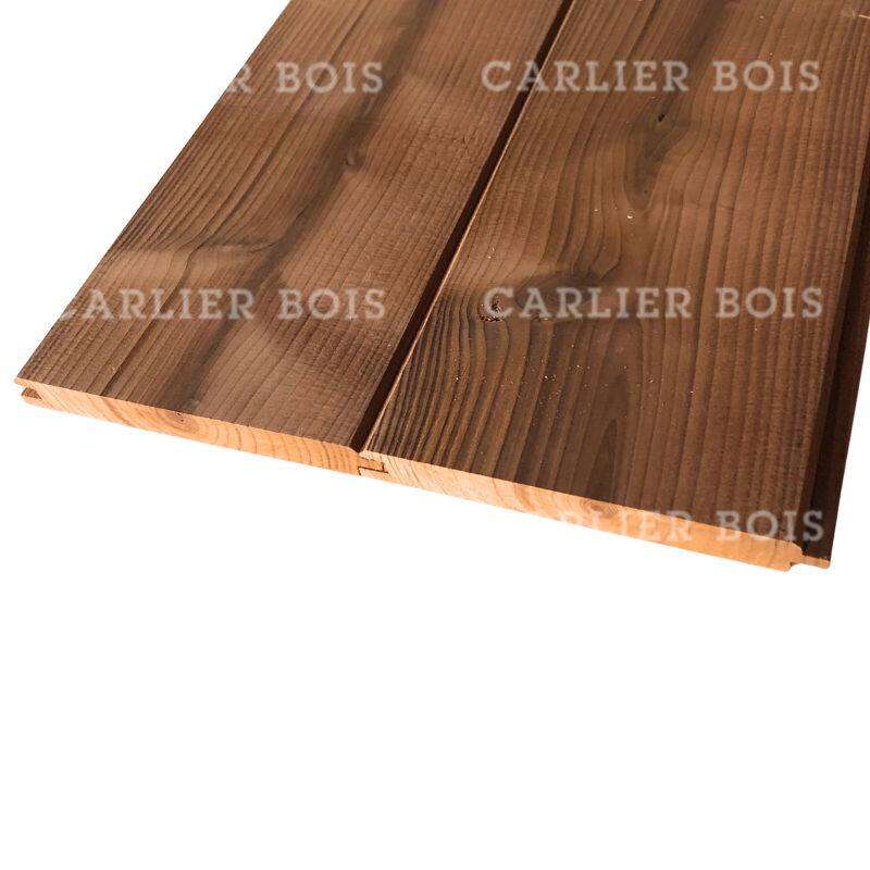 Image du produit Bardage Sapin Thermowood "Planchette" RL4 c&ocirc;t&eacute;s- 17 x 131 x 2400 mm (par 6 pi&egrave;ces)
