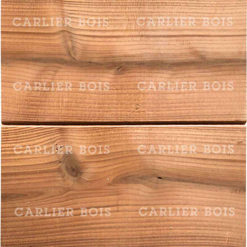 Image du produit Bardage Sapin Thermowood "Planchette" RL4 c&ocirc;t&eacute;s- 17 x 131 x 2400 mm (par 6 pi&egrave;ces)