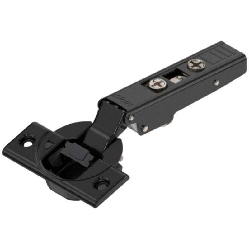 Image du produit BLUM - Charni&egrave;re de meuble &Oslash; 35 mm - Ouverture 110&deg; - Mod&egrave;le en applique - Noir (2p)