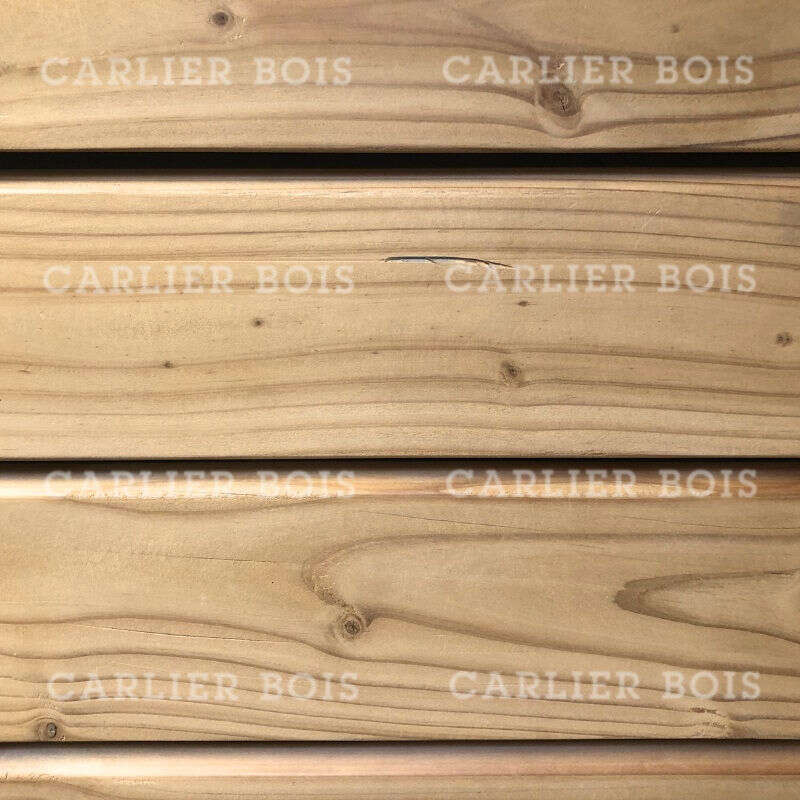 Image du produit Bardage Douglas Rustique - Double pente - 21 x 130 mm utile (140 mm total) (s/ Fabrication)
