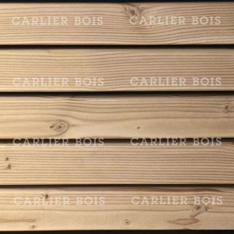 Image du produit Bardage Douglas Rustique - Double pente - 21 x 68 mm total  (s/ Fabrication)