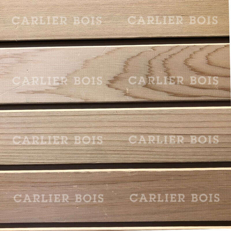 Image du produit Bardage C&egrave;dre - Ajour&eacute; double pente - 17 x 68 mm - LG