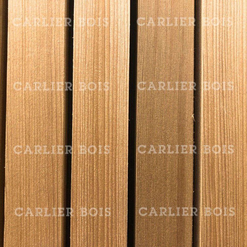 Image du produit Bardage C&egrave;dre - Ajour&eacute; droit - 17 x 40 mm - LG