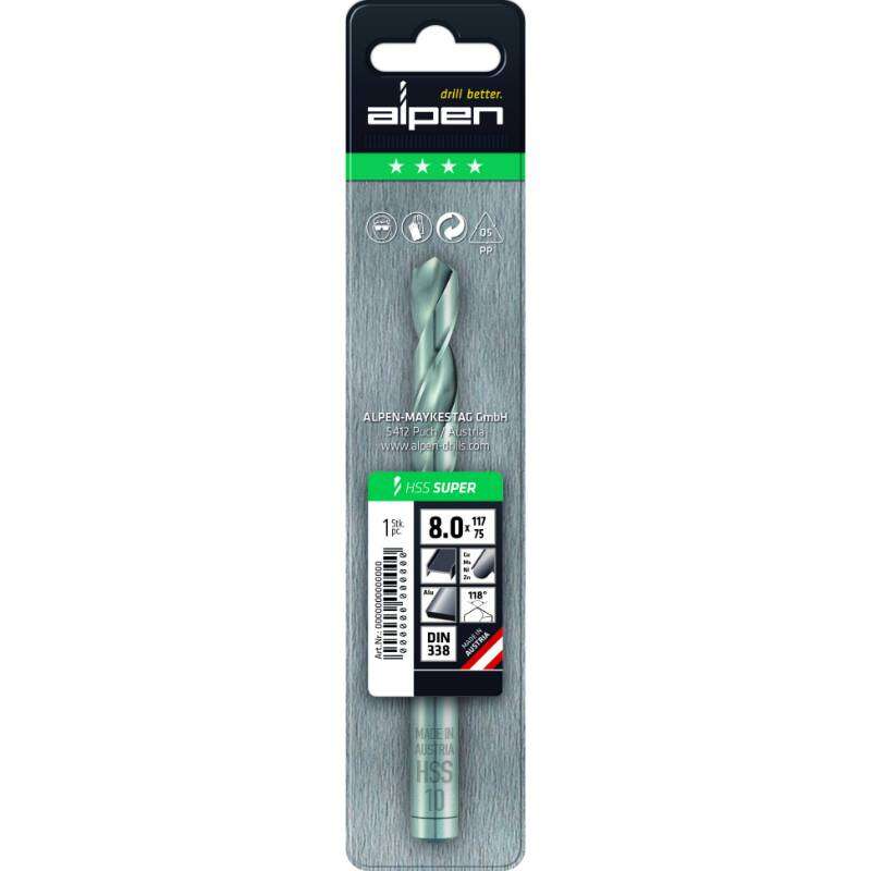 Image du produit Alpen - HSS Super 338N - Foret Acier
