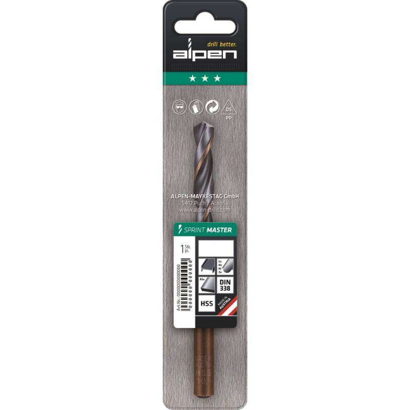 Image du produit Alpen - Sprint Master DIN 338 RN - Foret Acier