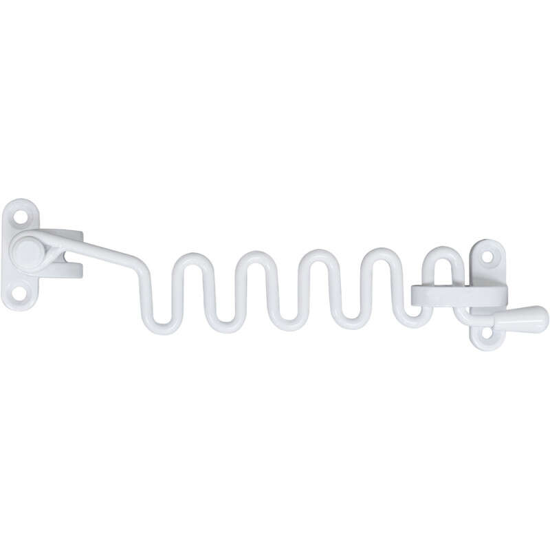 Image du produit ABUS - Entrebailleur de fen&ecirc;tre Serpentin - EFS W CL/DF - Blanc - 142 mm