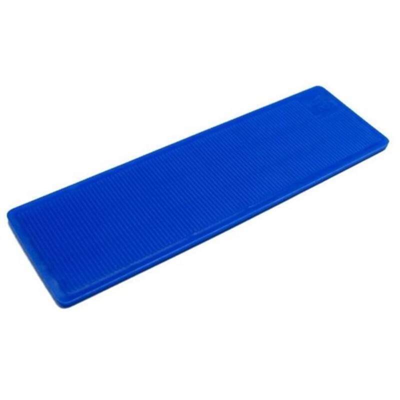 Image du produit Cale &agrave; vitrage en PVC - Bleu - 100 x 26 x 2 mm