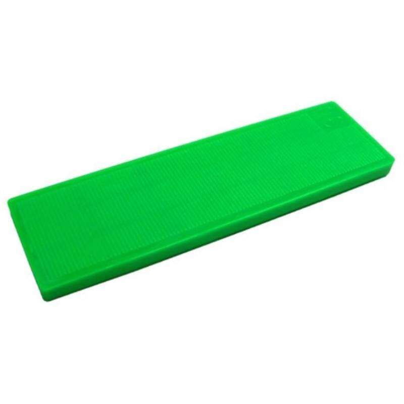 Image du produit Cale &agrave; vitrage en PVC - Vert - 100 x 26 x 5 mm