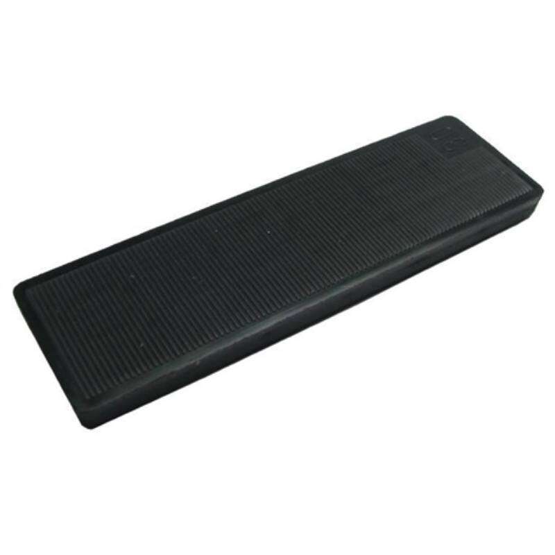 Image du produit Cale &agrave; vitrage en PVC - Noir - 100 x 26 x 6 mm