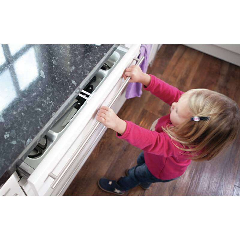 Image du produit ABUS - S&eacute;curit&eacute; enfant SINA JC4100 - Bloque tiroirs - Blanc - 1 Pi&egrave;ce