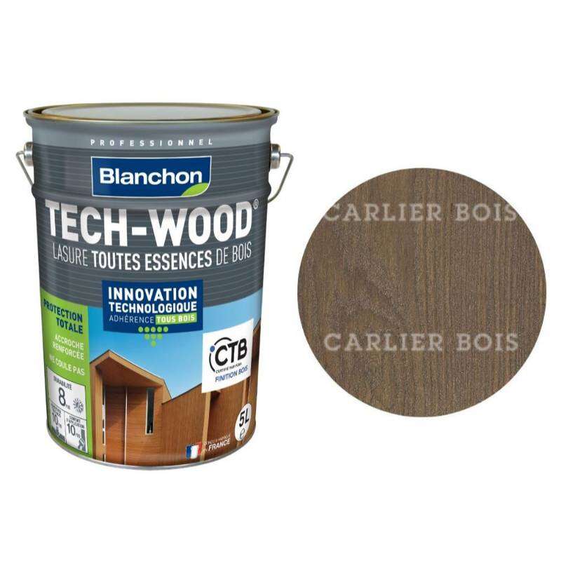 Image du produit Blanchon - Lasure Tech-Wood&reg; - Bois Gris&eacute;