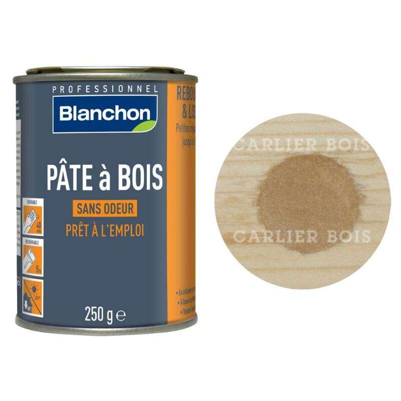 Image du produit Blanchon - P&acirc;te &agrave; Bois - Naturel (250 g)