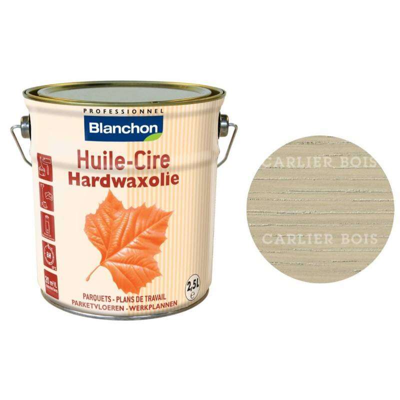 Image du produit Blanchon - Huile Cire - Gris Blanc