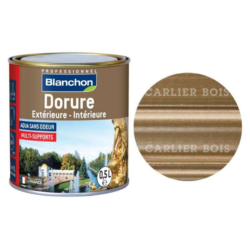 Image du produit Blanchon - Dorure Ext&eacute;rieure-Int&eacute;rieure - Or P&acirc;le (125 ml)