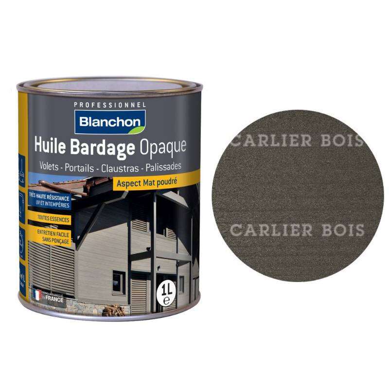 Image du produit Blanchon - Huile Bardage Opaque - Anthracite