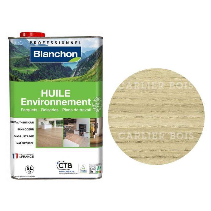Image du produit Blanchon - Huile Environnement - Formule Biosourc&eacute;e - Bois Brut