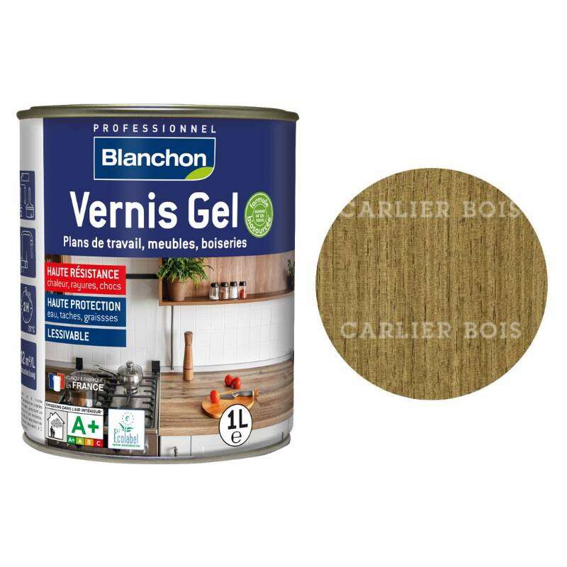Image du produit Blanchon - Vernis Gel Biosourc&eacute; - Ch&ecirc;ne Moyen (1 L)