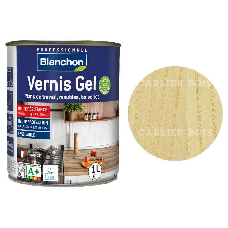 Image du produit Blanchon - Vernis Gel Biosourc&eacute; - Incolore (Satin ou Mat) (1 L)