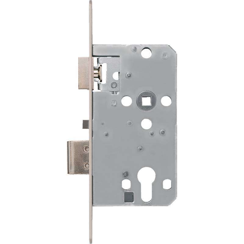 Image du produit ABUS - Serrure &agrave; entailler R&eacute;vers. - TKZ40 &agrave; cylindre - Acier inox - Entr&eacute;e 55 / Entraxe 72 / T&eacute;ti&egrave;re 235 mm - Autom.