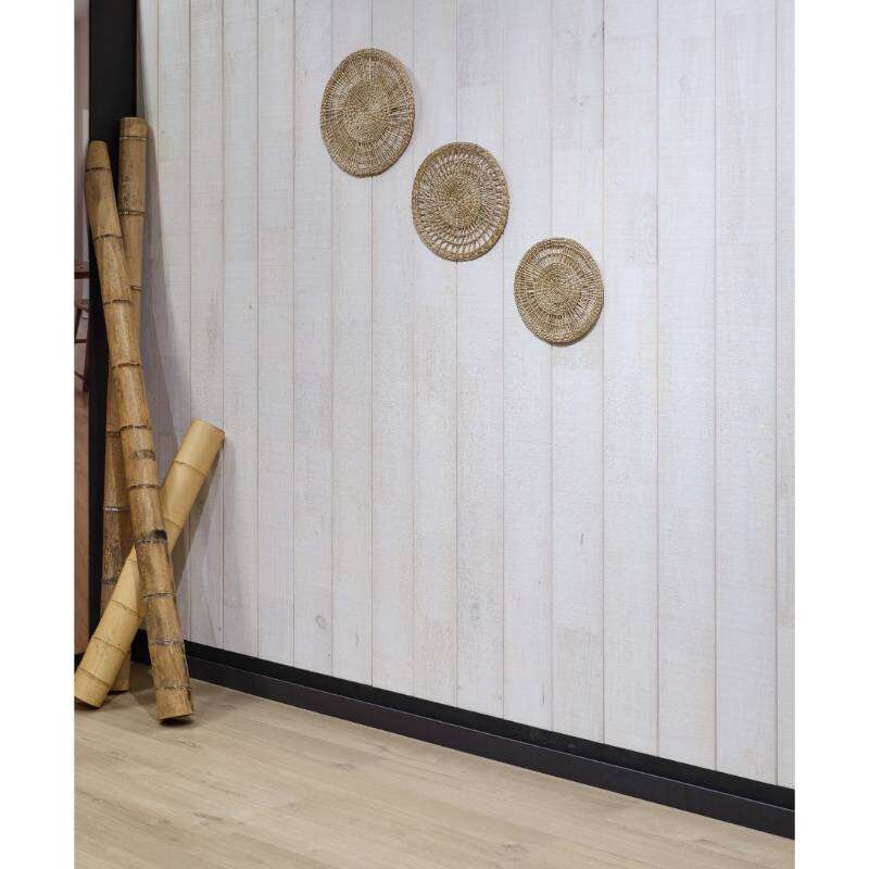 Image du produit VERNILAND - Lambris Mural PURE HOME - Pin Maritime - CALLAO - Sciage Fin - Hermine - 18 x 165 x 2500 mm (1,238 m&sup2;)