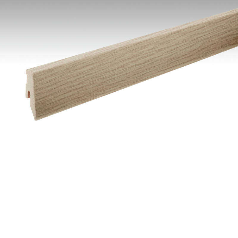Image du produit MEISTER - Plinthe 3 PK - (6258) Ch&ecirc;ne fissur&eacute; clair / 1 frise - 20 x 60 x 2380 mm