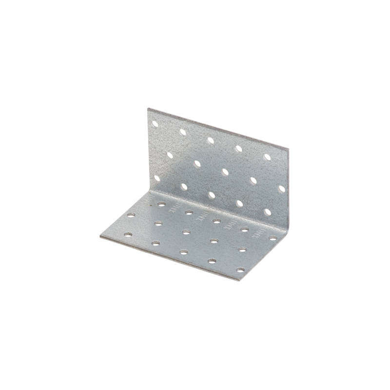 Image du produit Equerre d'assemblage - Mod&egrave;le Lourd - Zingu&eacute; - 60 x 60 x 100 x 2 mm
