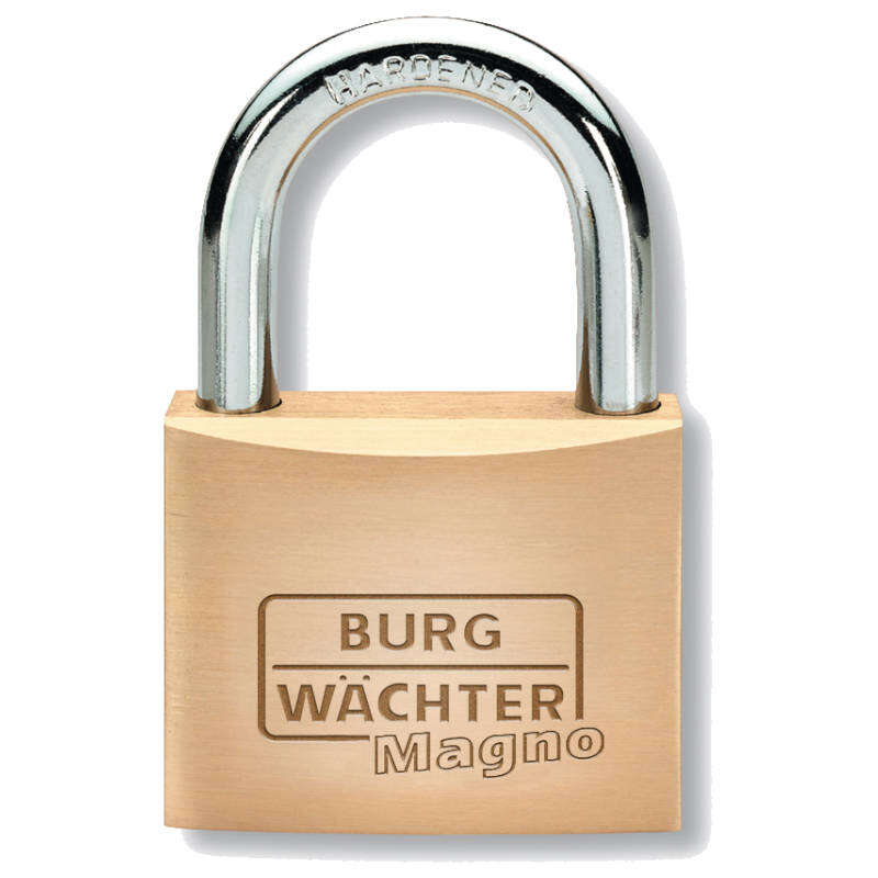 Image du produit BURGWACHTER - Cadenas &agrave; cl&eacute;s - Magno 400 - Laiton - Plusieurs formats