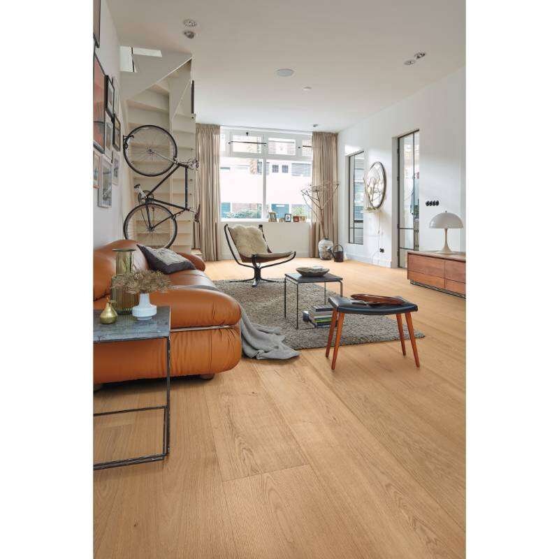 Image du produit MEISTER - Parquet plaqu&eacute; - Lindura HD 400 - (8918) Ch&ecirc;ne nature clair 8918 - bross&eacute; - 11 x 205 x 2200