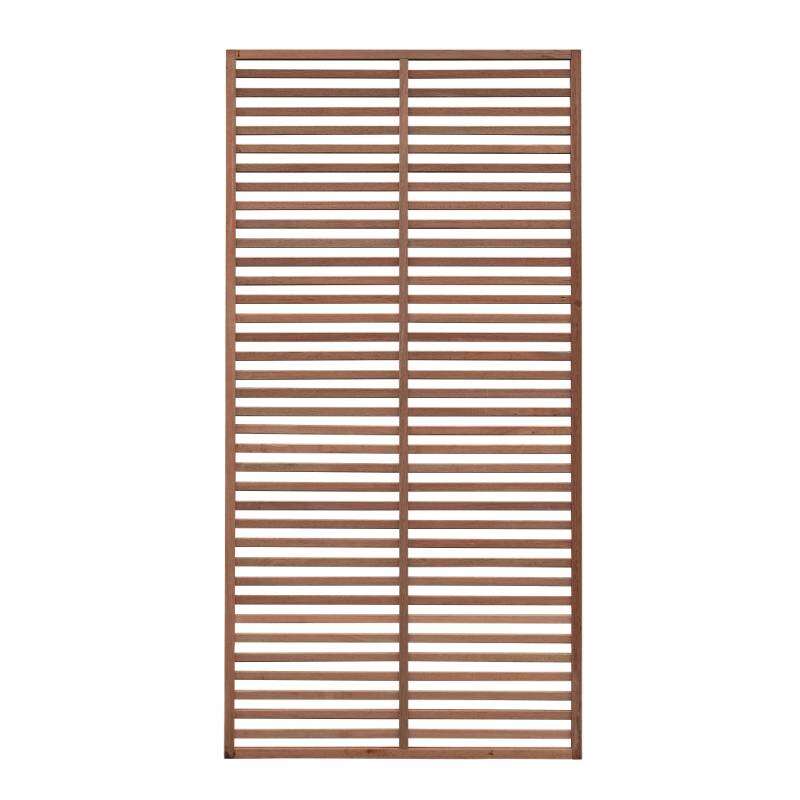 Image du produit Ecran de Jardin FELIX - Keruing/Bangkirai - Treillis Chinon N&deg;23 - 900 x 1800 mm