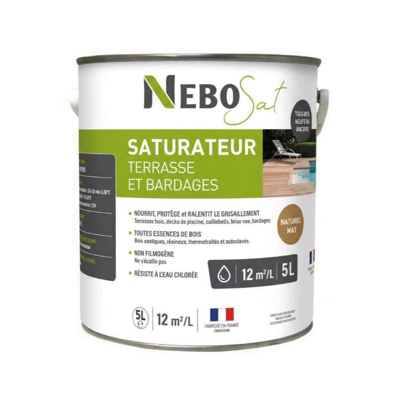 Image du produit NEBOSAT - Saturateur Bois - Naturel (5 L)