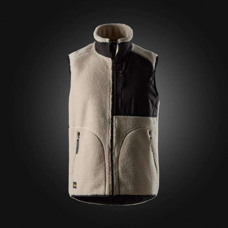 Image du produit SNICKERS - Body Warmer Gilet fourrure - Noir et Sable