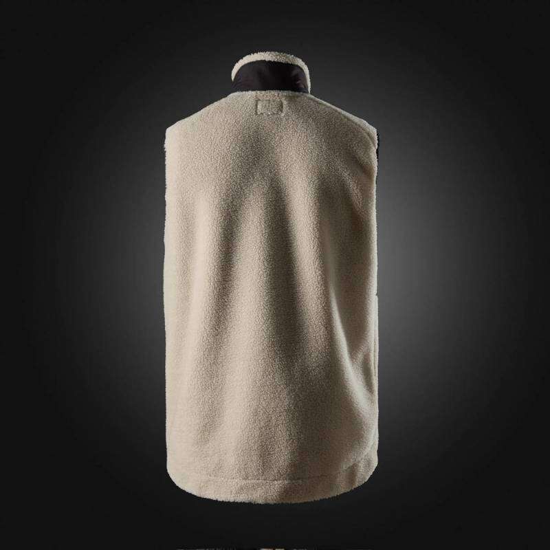 Image du produit SNICKERS - Body Warmer Gilet fourrure - Noir et Sable