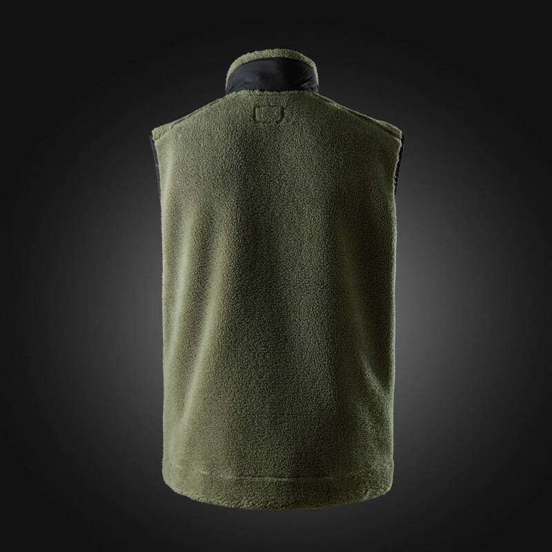 Image du produit SNICKERS - Body Warmer Gilet fourrure - Noir et Vert Kaki