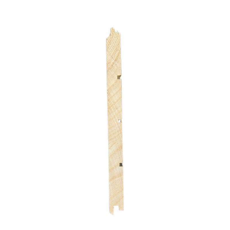 Image du produit IKIWOOD - Lambris Int&eacute;rieur - Bross&eacute; Naturel - Paulownia (A/B) - Grain d'orge - 12 x 155 x 2440 mm (2.91m&sup2;)