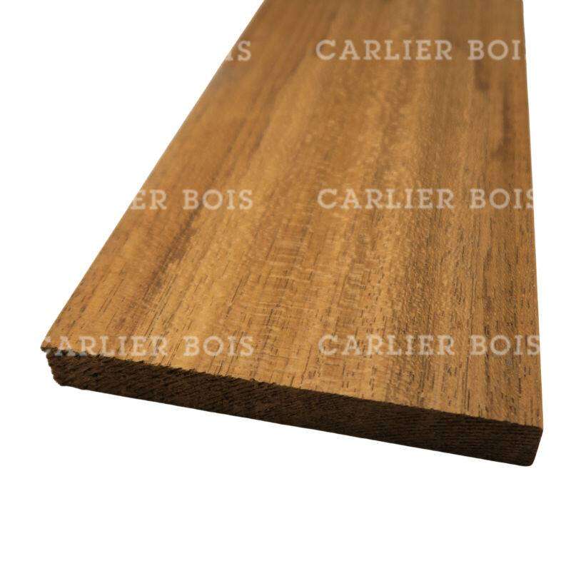 Image du produit Bardage Ayous Thermotrait&eacute; - Ajour&eacute; droit - 20 x 140 mm (s/ Fabrication)