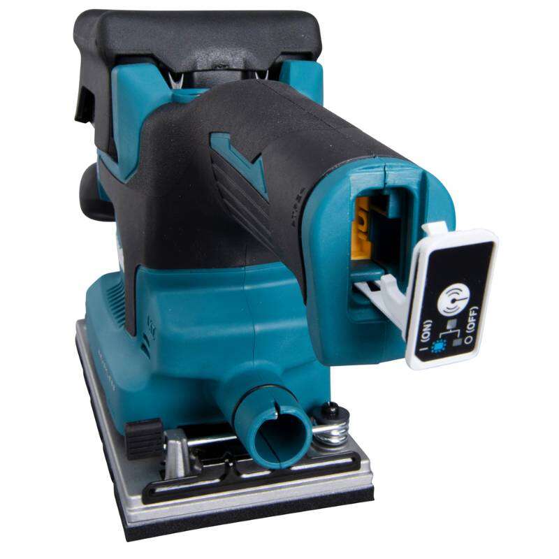 Image du produit MAKITA - Ponceuse vibrante, avec syst&egrave;me d'aspiration int&eacute;gr&eacute;, en Makpac (18V LXT&reg;) - DBO381ZJU
