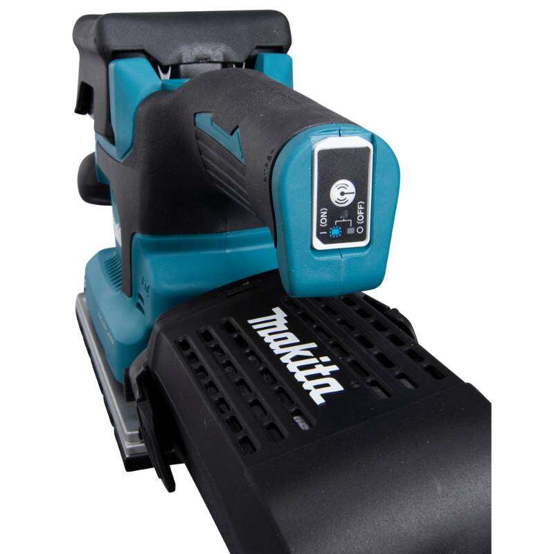 Image du produit MAKITA - Ponceuse vibrante, avec syst&egrave;me d'aspiration int&eacute;gr&eacute;, en Makpac (18V LXT&reg;) - DBO381ZJU