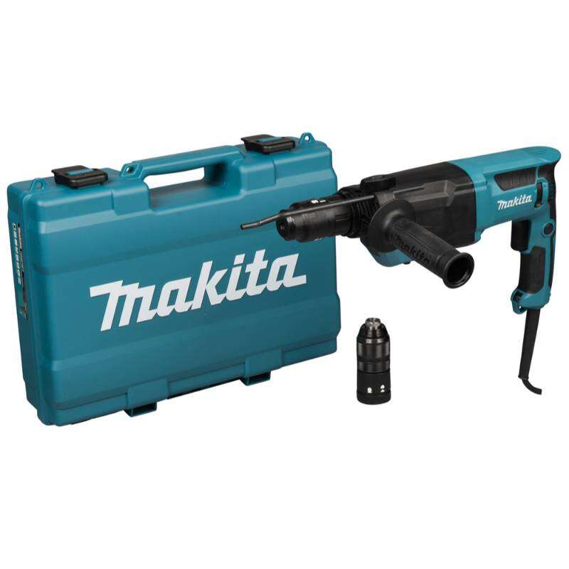 Image du produit MAKITA - Marteau perforateur SDS+, 800W (220V) + coffret de forets - HR2670FTX2