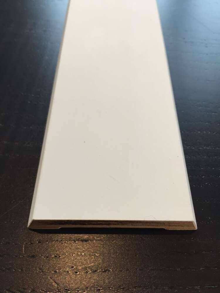 Image du produit Chambranle - Mod&egrave;le Standard - Massif Pr&eacute;peint - 12 x 68 mm (11,25 m/kit)